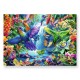 10880 TREFL PUZZLE 1000 el. KOLIBRY W TROPIKACH
