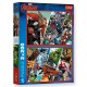 13318 TREFL PUZZLE 2x200 el. MARVEL, OBROŃCY ŚWIATA