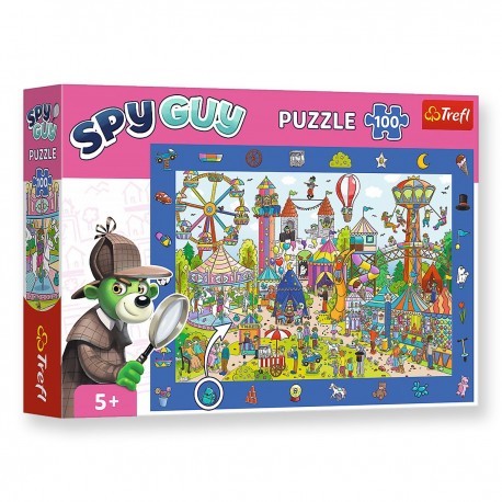 15590 TREFL PUZZLE 24 EL OBSERWACYJNE, SPY GUY - MIASTO