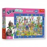 15592 TREFL PUZZLE 100 EL OBSERWACYJNE, SPY GUY - WESOŁE MIASTECZKO