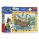 15594 TREFL PUZZLE 100 EL OBSERWACYJNE, SPY GUY - STATEK PIRACAKI