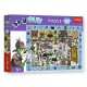 15595 TREFL PUZZLE 100 EL OBSERWACYJNE, SPY GUY - MUZEUM