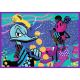 13308 TREFL PUZZLE 4x250 el. DISNEY, SERIA PRZYGÓD MYSZKI MIKI