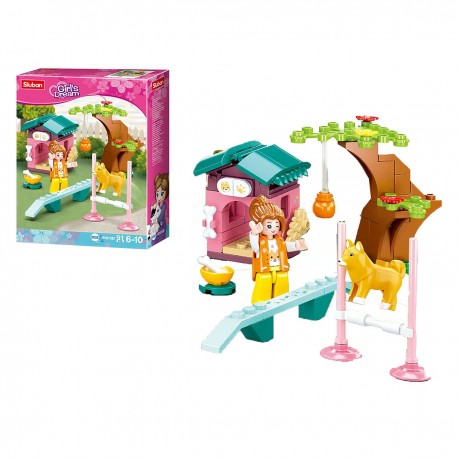 467016 KLOCKI SLUBAN GIRL'S DREAM PLAC TRENINGOWY DLA PSÓW 91 EL. GAZELO (G178905)