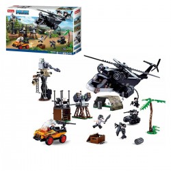 435831 KLOCKI SLUBAN POLICE HELIKOPTER AKCJA POLICJI 830EL GAZELO (G135392)