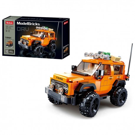 445144 KLOCKI SLUBAN MODELBRICKS TERENOWY POMARAŃCZOWY 302 EL GAZELO (G185795)