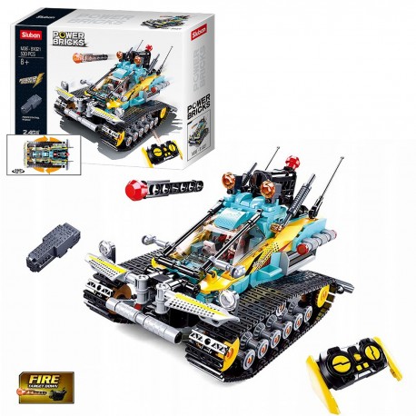 445014 KLOCKI SLUBAN POWERBRICKS CZOŁG AMFIBIA R/C 530 EL GAZELO (G178823)