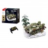 464077 KLOCKI SLUBAN MODELBRICKS CZOŁG T34S W OKOPIE R/C 837 EL GAZELO (G204119)