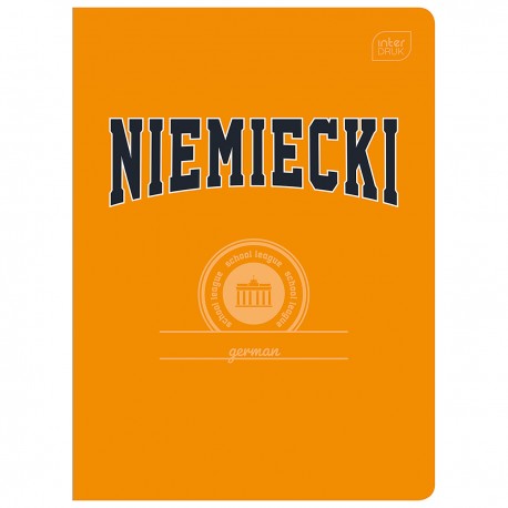 230195 ZESZYT W KRATKĘ NIEMIECKI A5 60