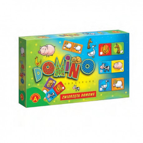 2089 ALEXANDER GRA DOMINO ZWIERZĘTA DOMOWE