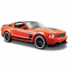 MAISTO MODEL AUTO 1:24 FORD MUSTANG BOSS 302 '15 ORANGE/BLACK 080886