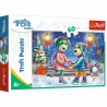 17383 TREFL PUZZLE 60 el RODZINA TREFLIKÓW, ZIMA U TREFLIKÓW
