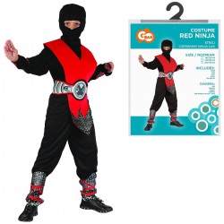 671589 ZESTAW CZERWONY NINJA 120/130 GODAN