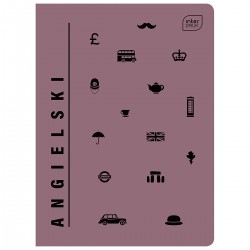332196 ZESZYT W KRATKĘ A5 60 J.ANGIELSKI INTERDRUK