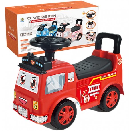 446090 JEŹDZIK SŁUŻBY SAMOCHÓD Z DŹWIĘKIEM 3 KOLORY BIGTOYS