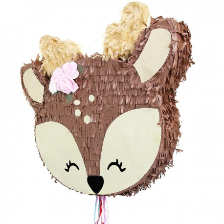 191141 PINIATA BRĄZOWY JELONEK URODZINY GODAN