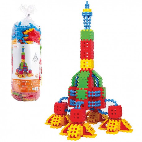 901687 KLOCKI WAFFLE - RAKIETA 270 EL. MARIOINEX