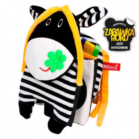 466136 KSIĄŻECZKA DO ŁÓŻECZKA KRÓWECZKA SENSORYCZNA HENCZ