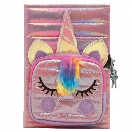 298714 STNUX NOTES UNICORN Z KIESZONKĄ RÓŻOWY
