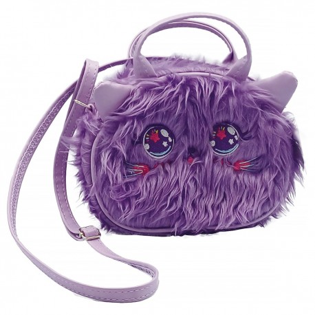 299186 STNUX TOREBKA MONSTER KOTEK FIOLETOWY