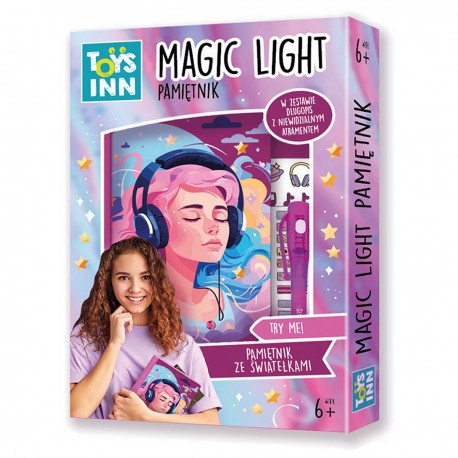 299254 STNUX PAMIĘTNIK MAGIC LIGHT NA KŁODKĘ MUZYKA