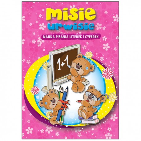 604884 MD KOLOROWANKA MISIE URWISIE - NAUKA PISANIA LITEREK I CYFEREK