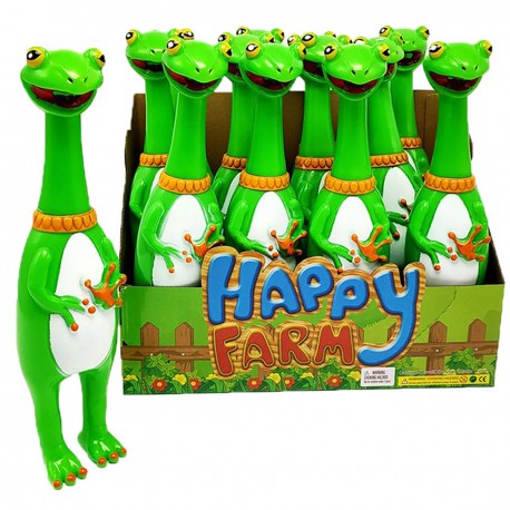 938322 ŻABA GRYZAK DLA PSÓW PISZCZĄCY 32 CM DISPLAY CABO-TOYS