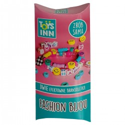 298462 STNUX KORALIKI FASHION BIJOU BRANSOLETKI 2SZT RÓŻOWY