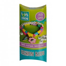 298325 STNUX KORALIKI FASHION BIJOU BRANSOLETKI 2SZT ZIELONY POSITIVE VIBES