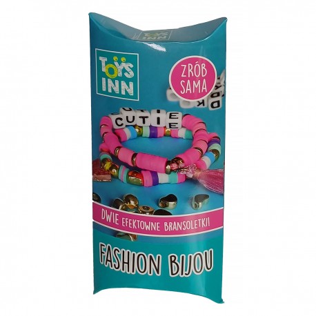 298332 STNUX KORALIKI FASHION BIJOU BRANSOLETKI 2SZT NIEBIESKI CUTIE