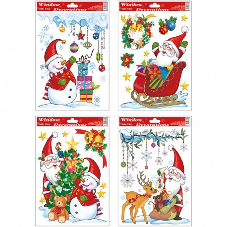 688835 WITRAŻ BOŻE NARODZENIE MIX WZORÓW ŚWIĘTA BREWIS