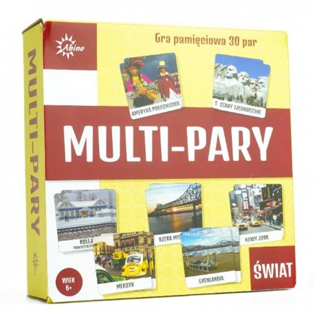 272731 ABINO GRA KARCIANA MULTI PARY - ŚWIAT