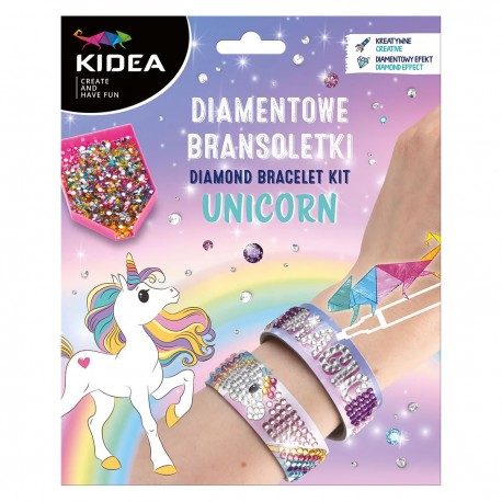 KIDEA 700194 DIAMENTOWE BRANSOLETKI UNICORN