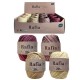 345547 RAFIA NA SZPULCE 20m SATIN GOLD 4 KOL. DISPLAY INTERDRUK