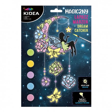 KIDEA 700279 ŁAPACZ MARZEŃ ŚWIECĄCY W CIEMNOŚCI MAGIC