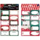 354211 ETYKIETY NA PREZENTY CHRISTMAS 20 SZT. INTERDRUK