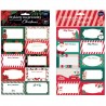 354211 ETYKIETY NA PREZENTY CHRISTMAS 20 SZT. INTERDRUK
