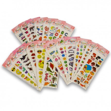 037744 NAKLEJKI MIX WZORÓW ONYX