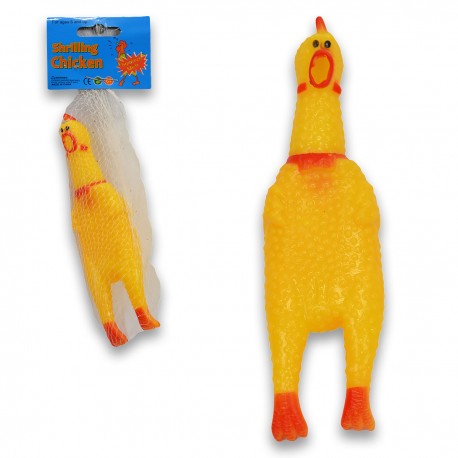 388534 ZABAWKA DLA PSA PISZCZĄCY KURCZAK 15 cm PISZCZEK 7&7