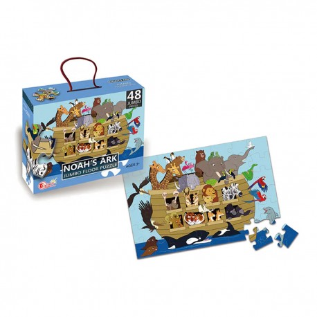 125275 PUZZLE PODŁOGOWE JUMBO 48 EL ASKATO