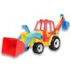 145 TRAKTOR Z ŁADOWARKĄ PRZEDNIĄ I TYLNIĄ KOPARKA SPYCH 60 CM FCH