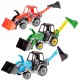 145 TRAKTOR Z ŁADOWARKĄ PRZEDNIĄ I TYLNIĄ KOPARKA SPYCH 60 CM FCH