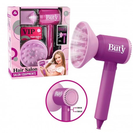 125602 ZESTAW FRYZJERSKI SUSZARKA NA BATERIE W PUDEŁKU ASKATO