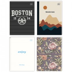 173539 BRULION ZESZYT W KRATKĘ B5 160 MIX