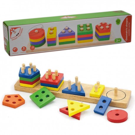 116189 DREWNIANE KLOCKI SORTER KSZTAŁTÓW