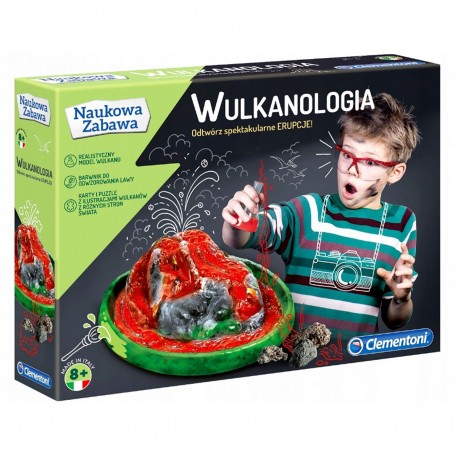 508938 CLEMENTONI WULKANOLOGIA NAUKOWA ZABAWA