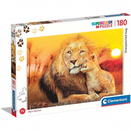 297757 CLEMENTONI PUZZLE 180 el. UNEXPECTED HUG