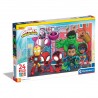242498 CLEMENTONI PUZZLE 24 EL MAXI SPIDEY I PRZYJACIELE