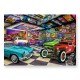 10844 TREFL PUZZLE 1000 el. GARAŻ, KOLEKCJA SAMOCHODÓW, TEA TIME, PREMIUM PLUS QUALITY