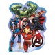 20256 TREFL PUZZLE 50 EL. MARVEL, PRZYGODY AVENGERS - DREWNIANE